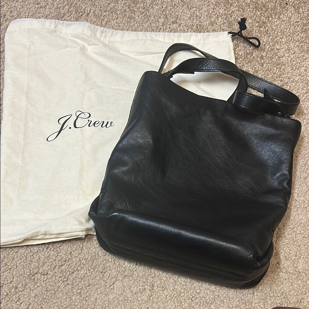 J. Crew Black Sleek Minimalist Design